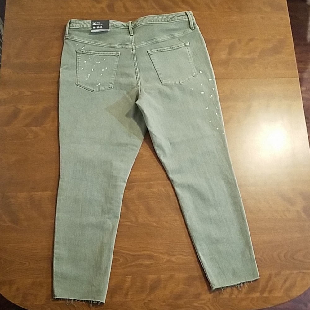 Mossimo High Rise Jegging Crop Pants sz16 NWT - Picture 4 of 8